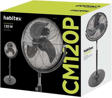 Ventilador circulador Aire de Pie Habitex Cm120p Ventilador circulador Aire de Pie Habitex Cm120p